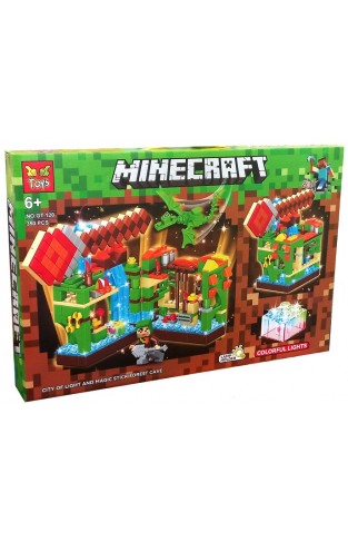 GT 120  350 PCS MINECRAFT